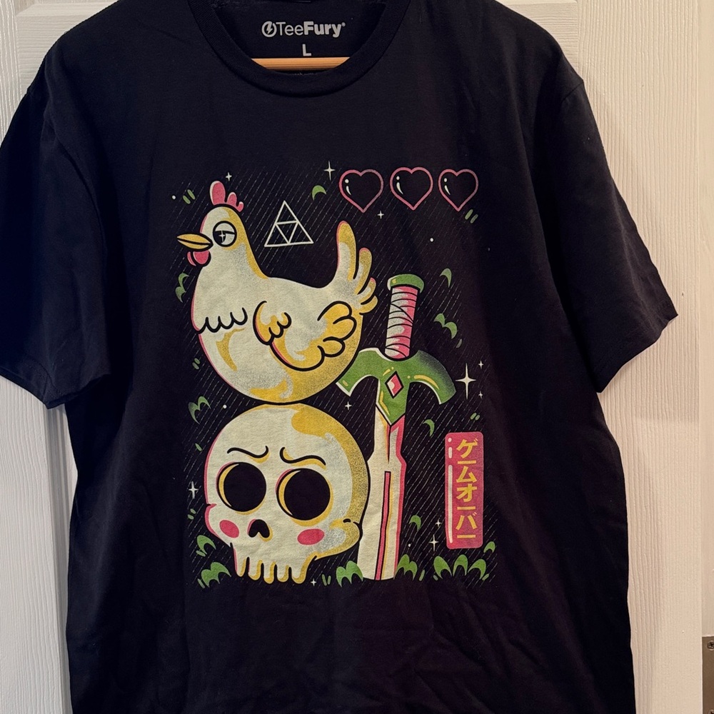 TeeFury Black Graphic Tee - Short Sleeve - Picture 3 of 4